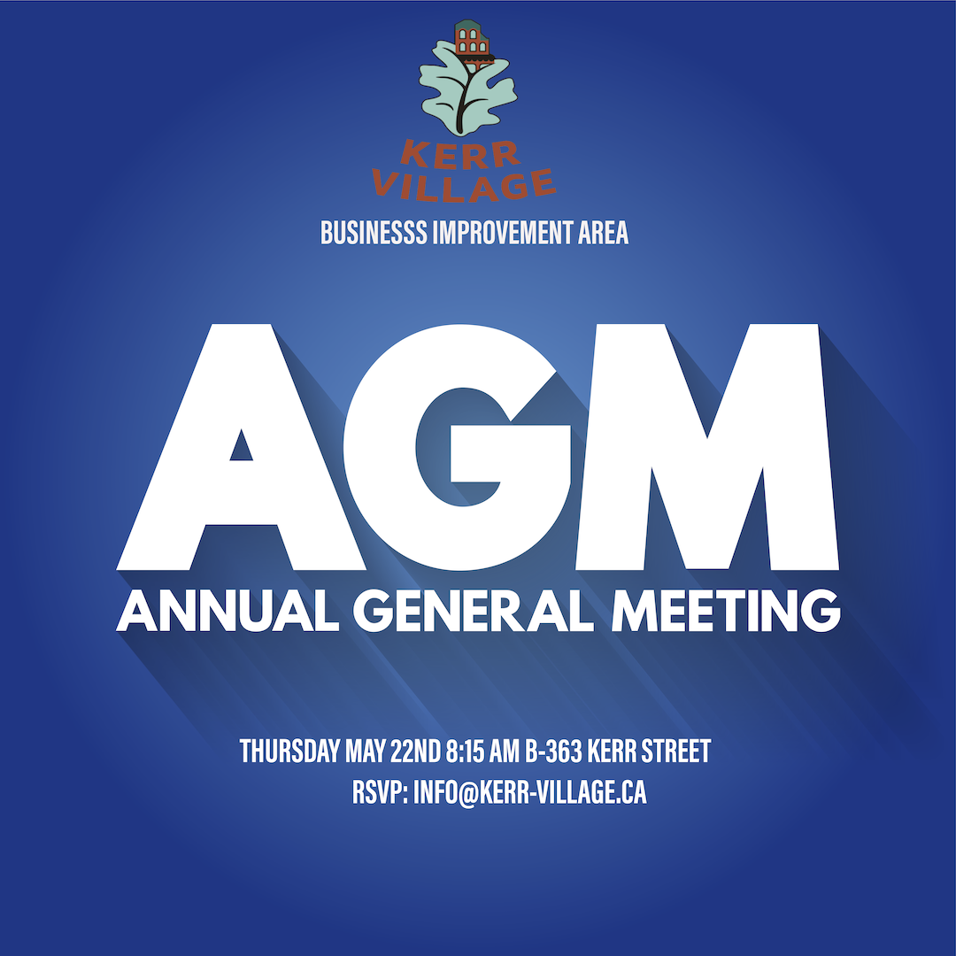 Kerr Village BIA AGM Notice